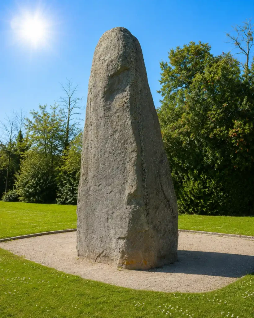 drilled menhirs