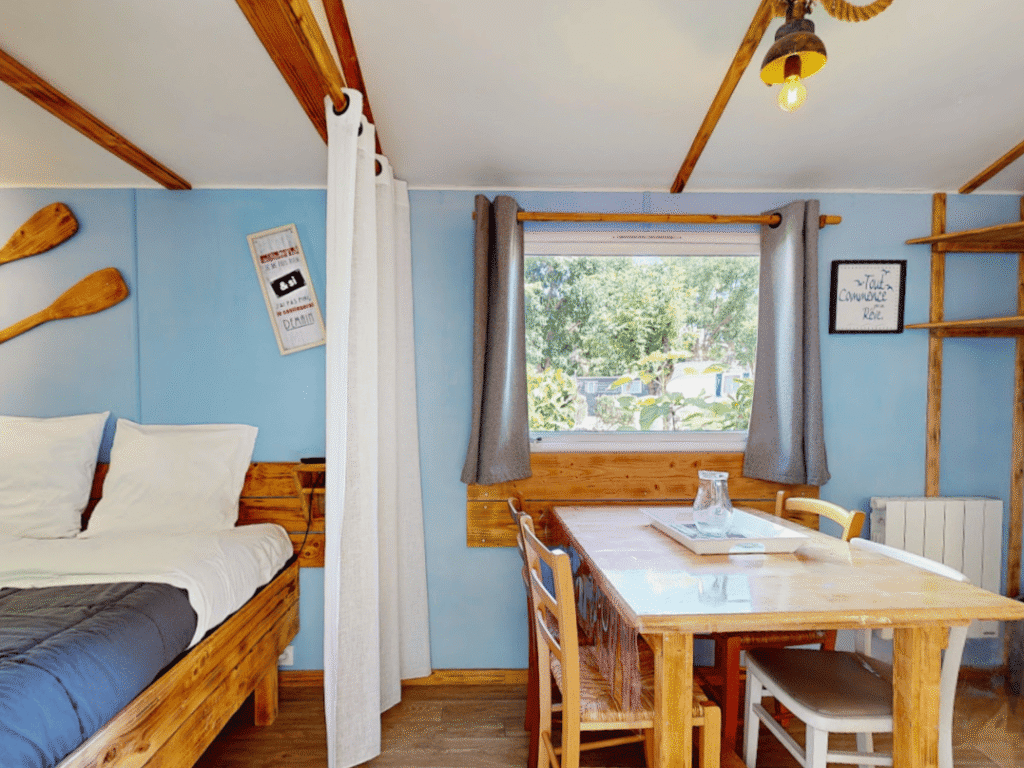 cottage signature 4 personnes 1 chambre salon