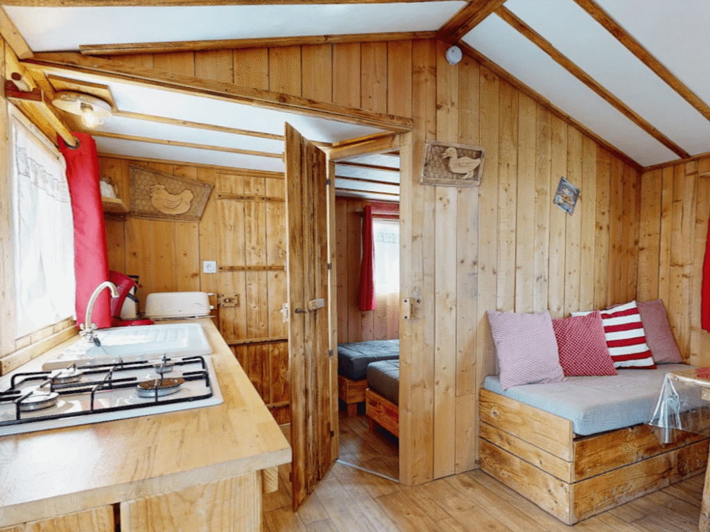 cottage signature 4 personnes 2 chambres cuisine