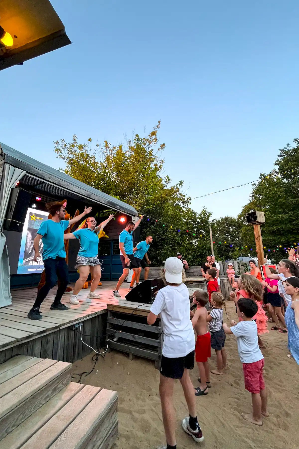 soirees camping grand metairie vendee