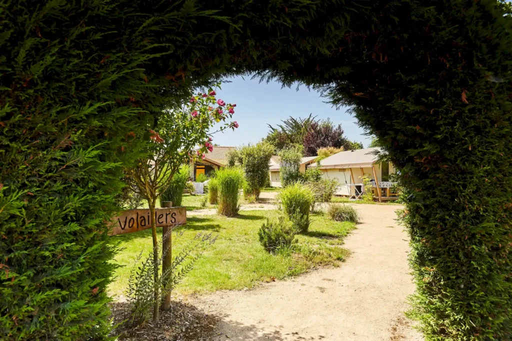 tente lodge camping la grand métairie vendée